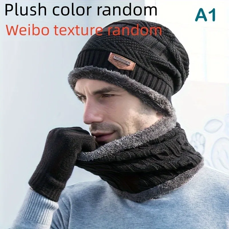 1pc Winter Skullies Beanie Hat For Men Women