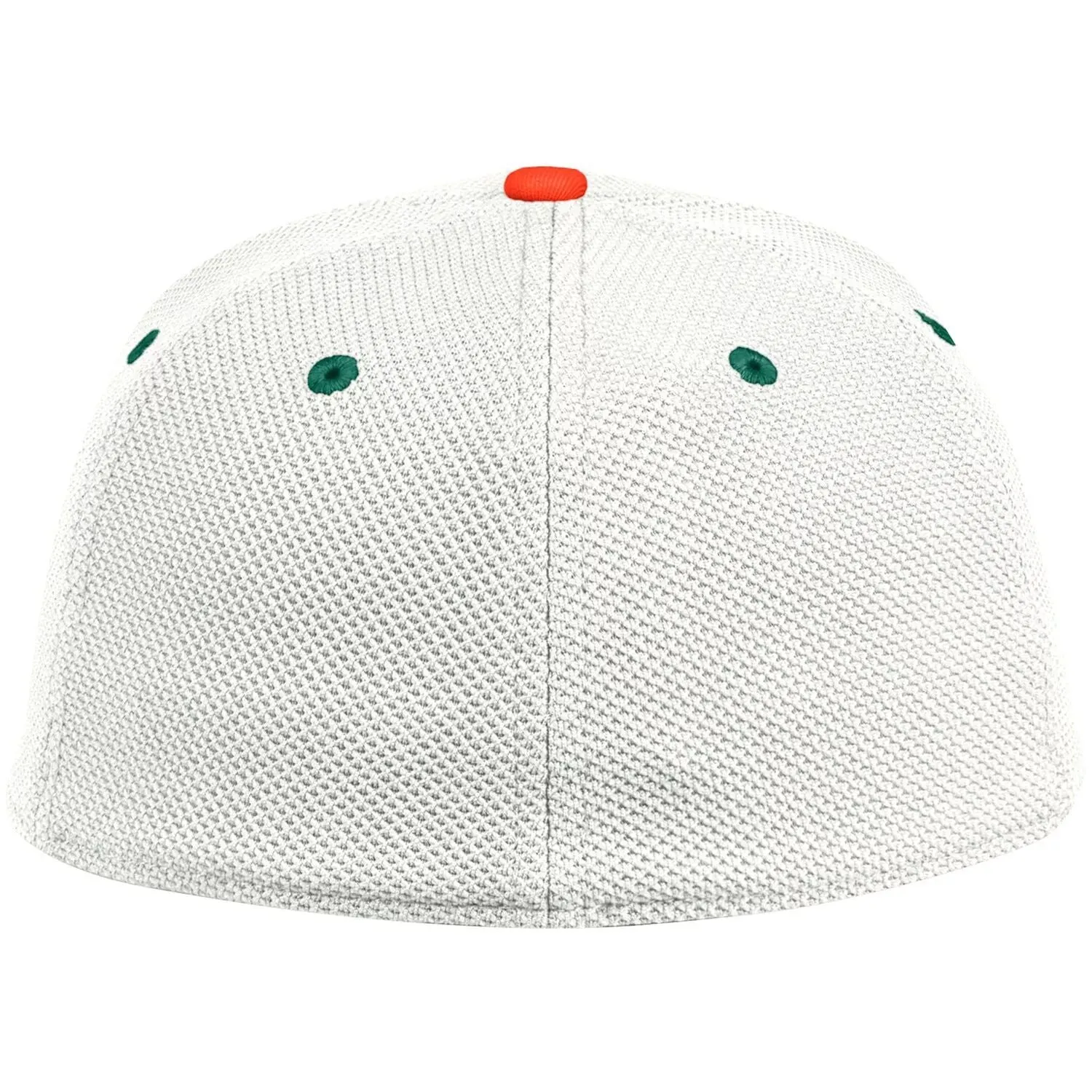 adidas Miami Hurricanes On-Field Men's White/Green Baseball Cap