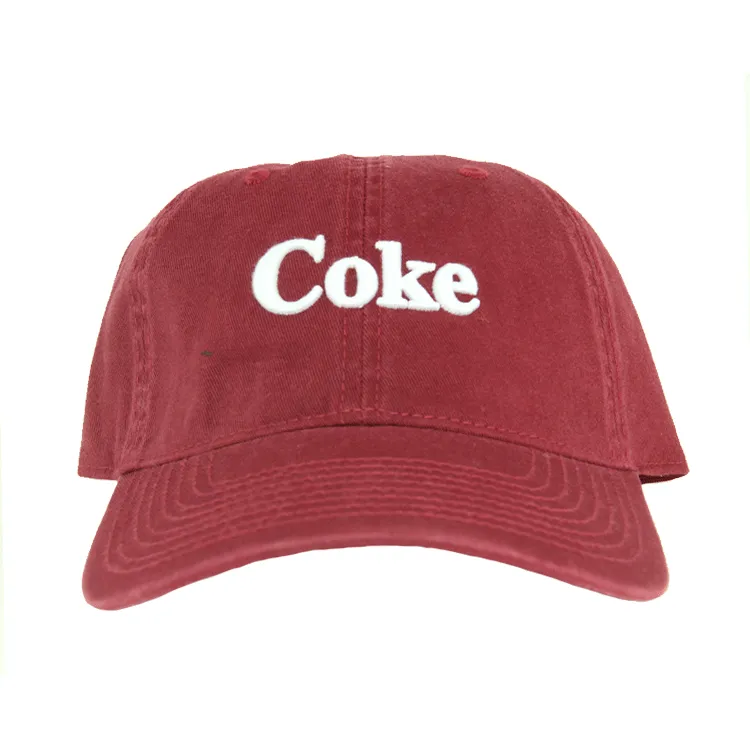 American Needle Coke Iconic Ball Park Cap - Maroon