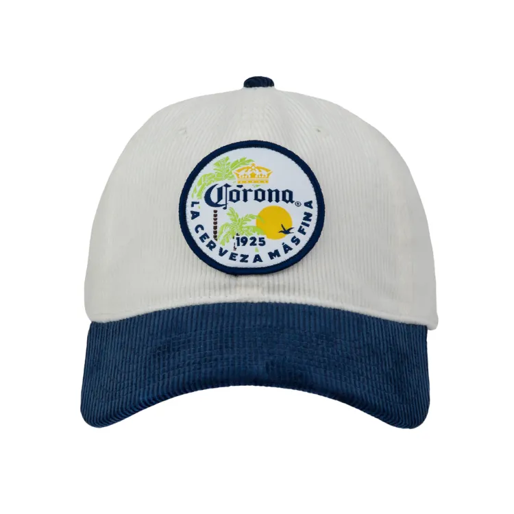 American Needle Corona Patch Cord Cap - White/Navy