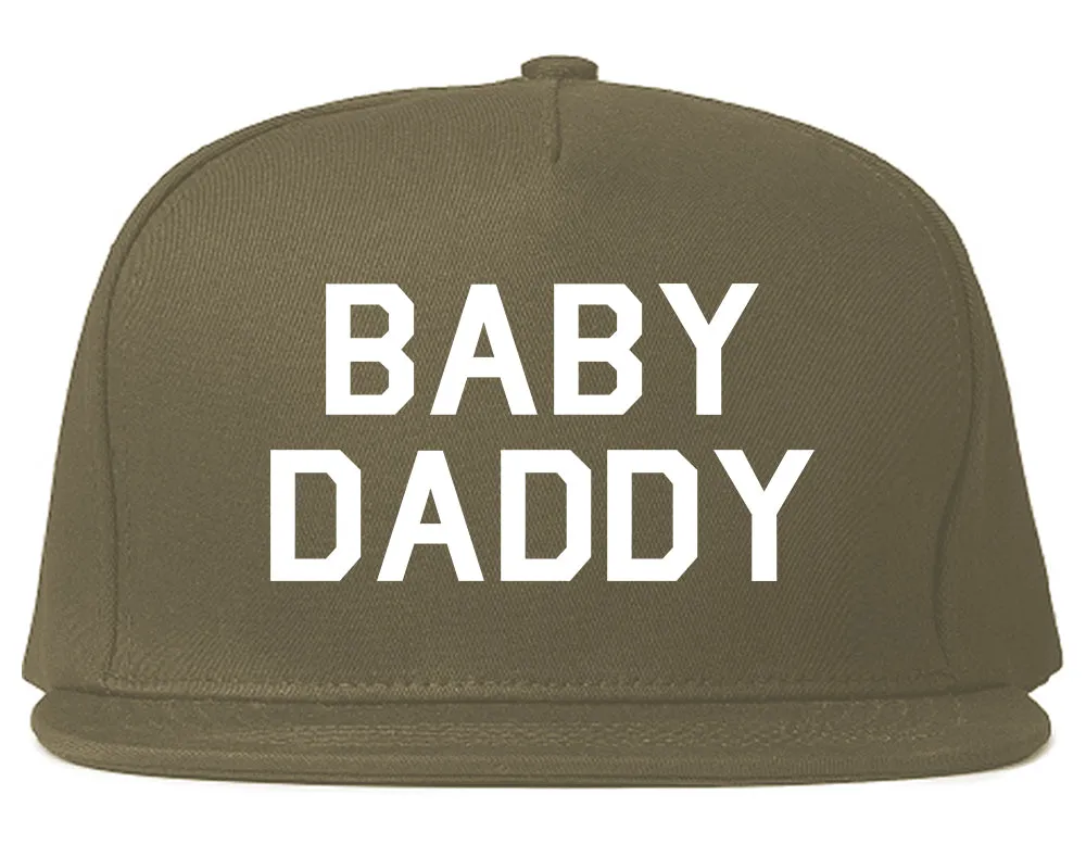 Baby Daddy Funny Fathers Day Mens Snapback Hat