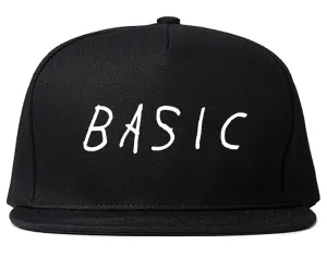 Basic Plain Mens Snapback Hat