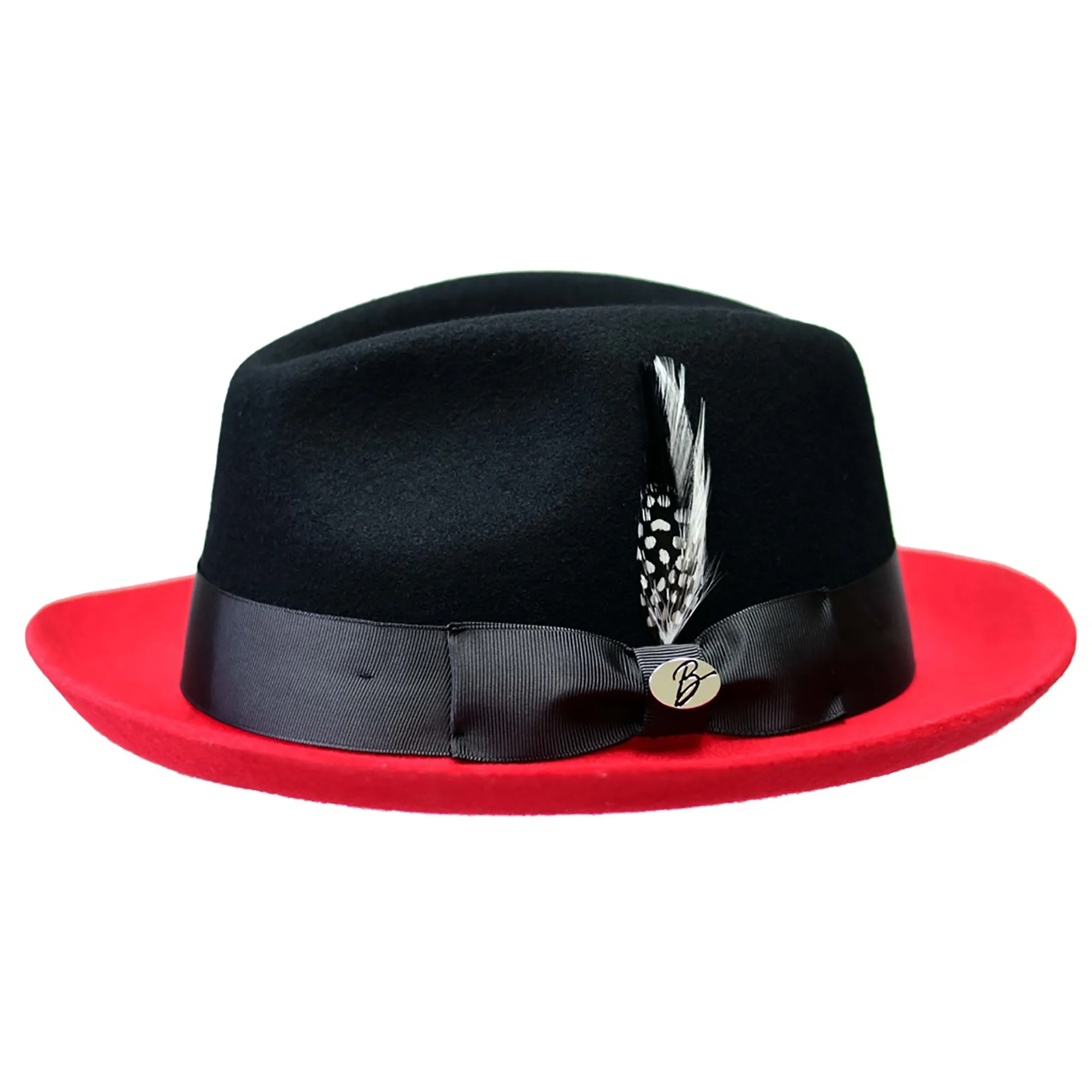 Bently Damien 2-Tone Wool Trilby