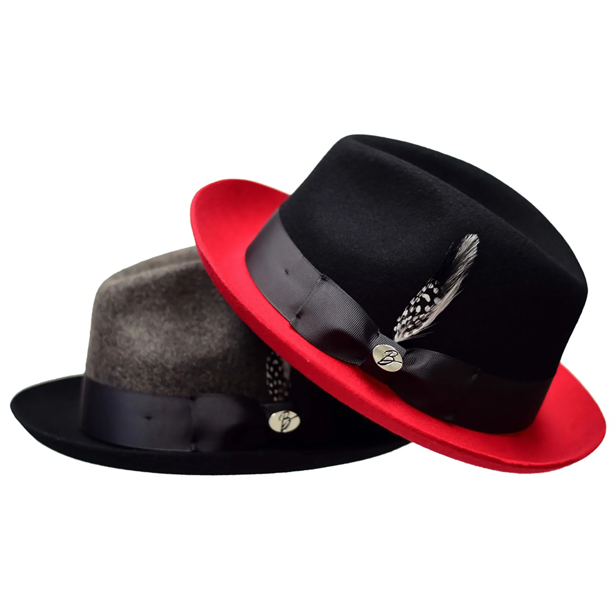 Bently Damien 2-Tone Wool Trilby