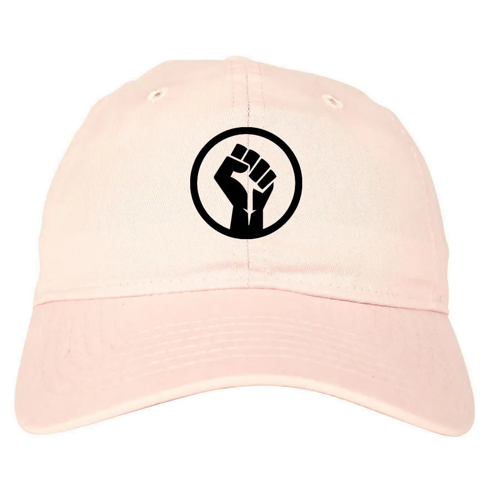 Black Power Fist Dad Hat Cap