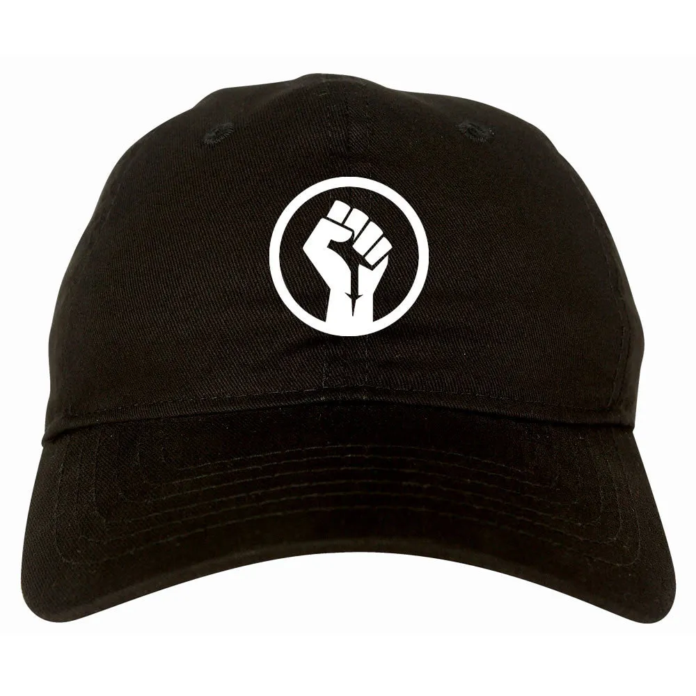 Black Power Fist Dad Hat Cap