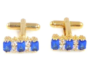 Blue Sapphire Charming Cufflinks