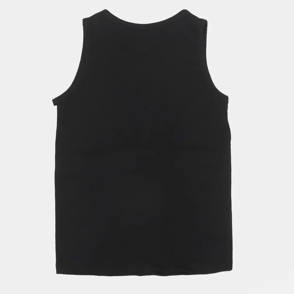 Boys Sando Run Faster-BLACK