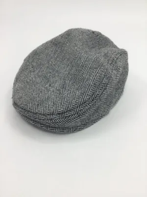 brandless Child Size 12-24 Months Gray Print Hats - boys