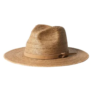 Brixton Field Proper Straw Hat - Tan/Tan