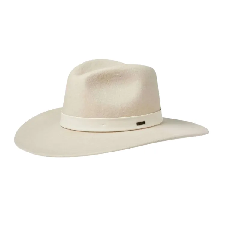 Brixton Harper Felt Hat - Dove/Dove