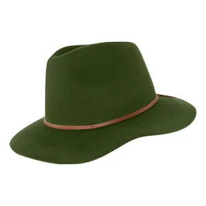 Brixton Wesley Fedora - Moss