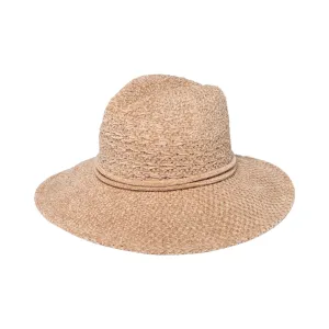 Chenille Knit Fedora in Camel