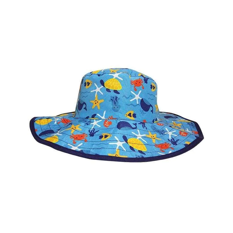 Childrens Sun Hats - Reversible Upf 50 