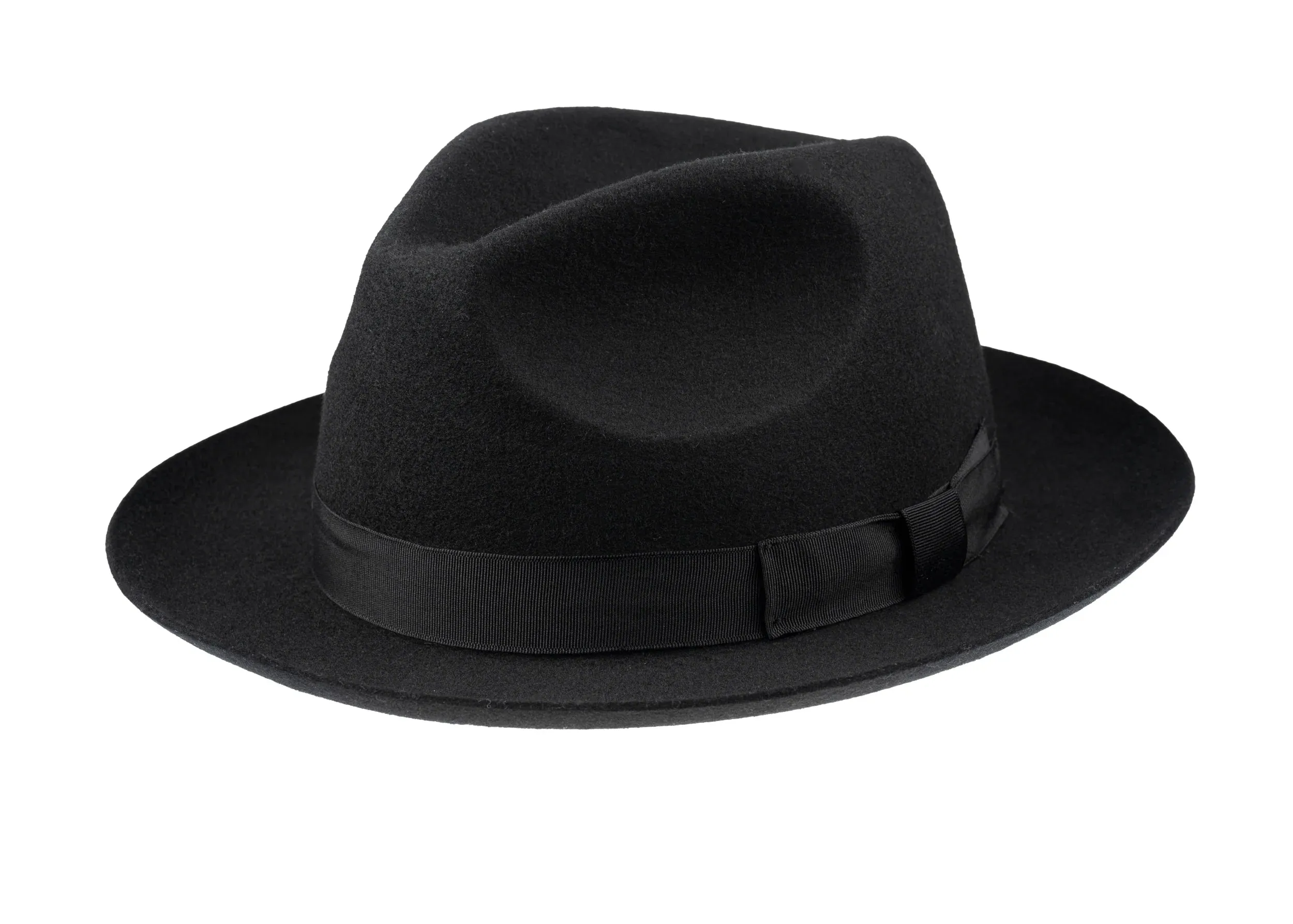 CHRISTYS' Chepstow Wool Felt Fedora Hat - Black