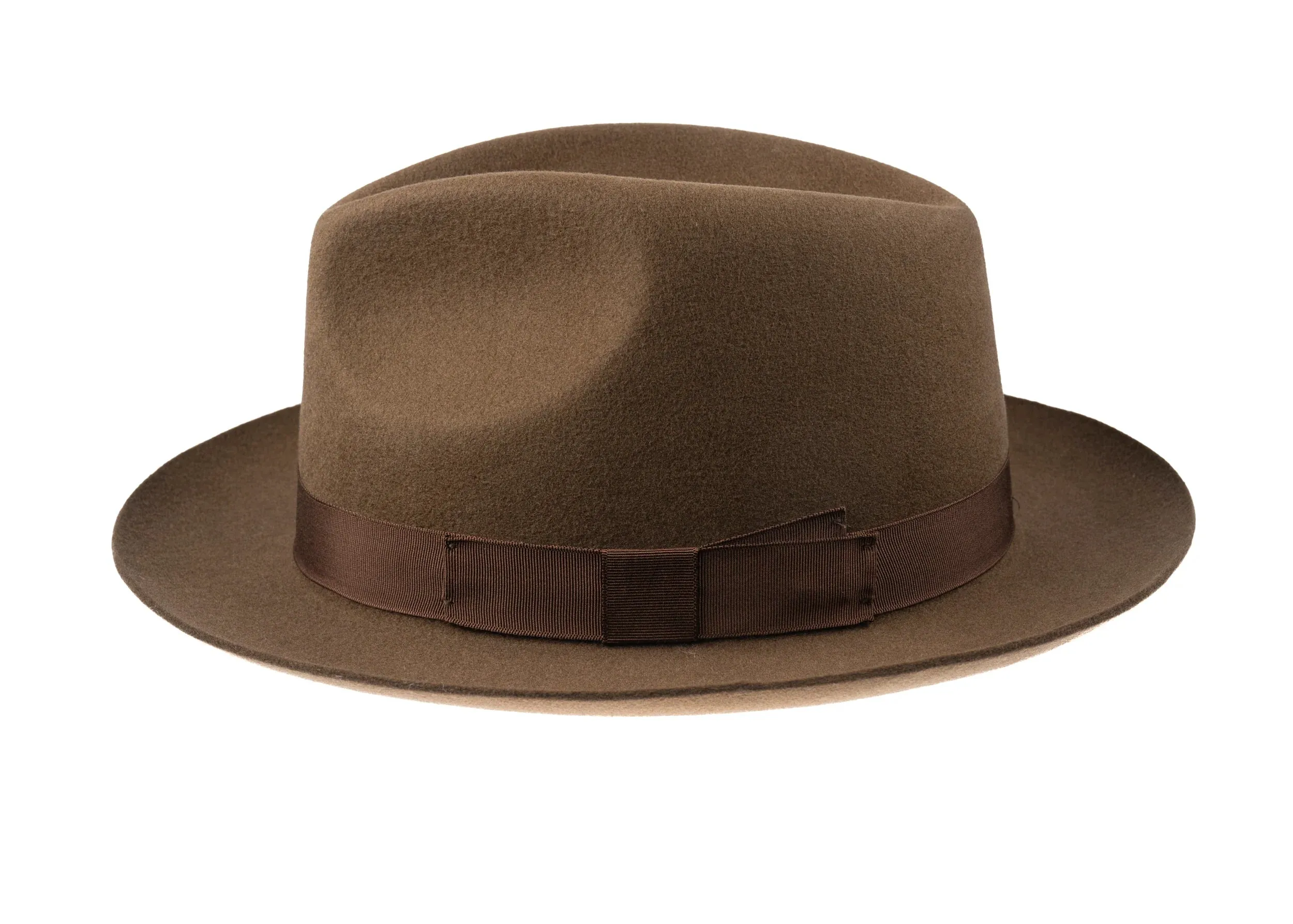 CHRISTYS' Chepstow Wool Felt Fedora Hat - Brown