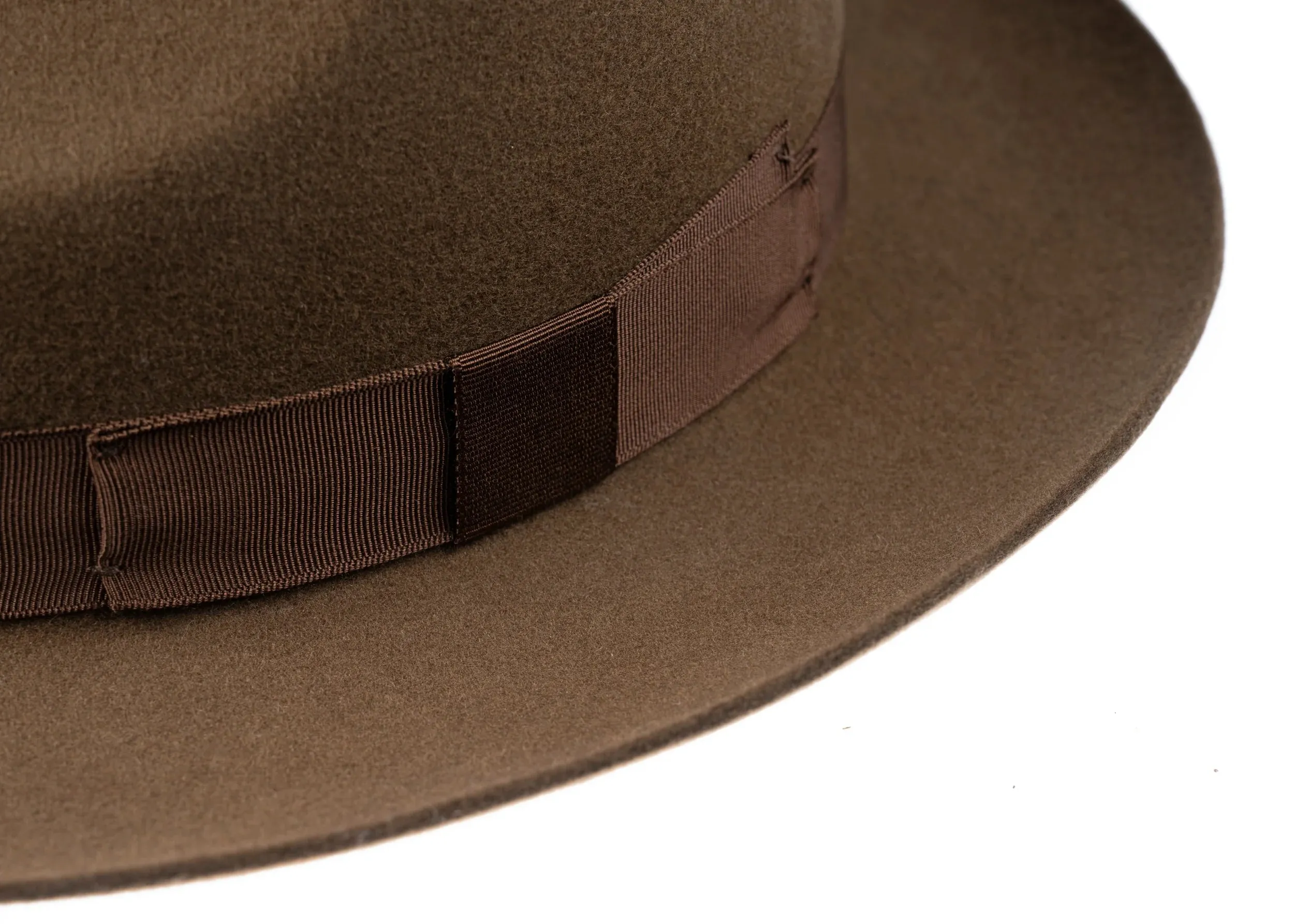 CHRISTYS' Chepstow Wool Felt Fedora Hat - Brown