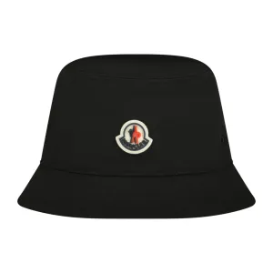 Cotton Bucket Hat Black