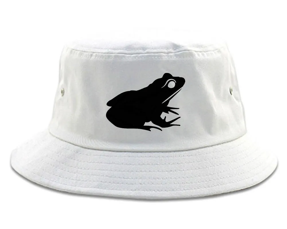 Frog Animal Chest Mens Bucket Hat