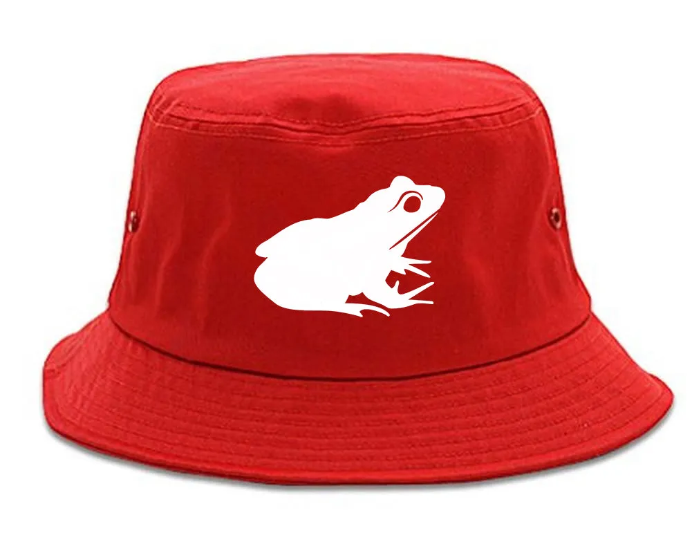 Frog Animal Chest Mens Bucket Hat