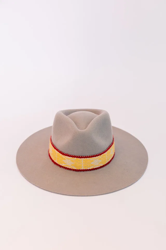 Grey Western Hat