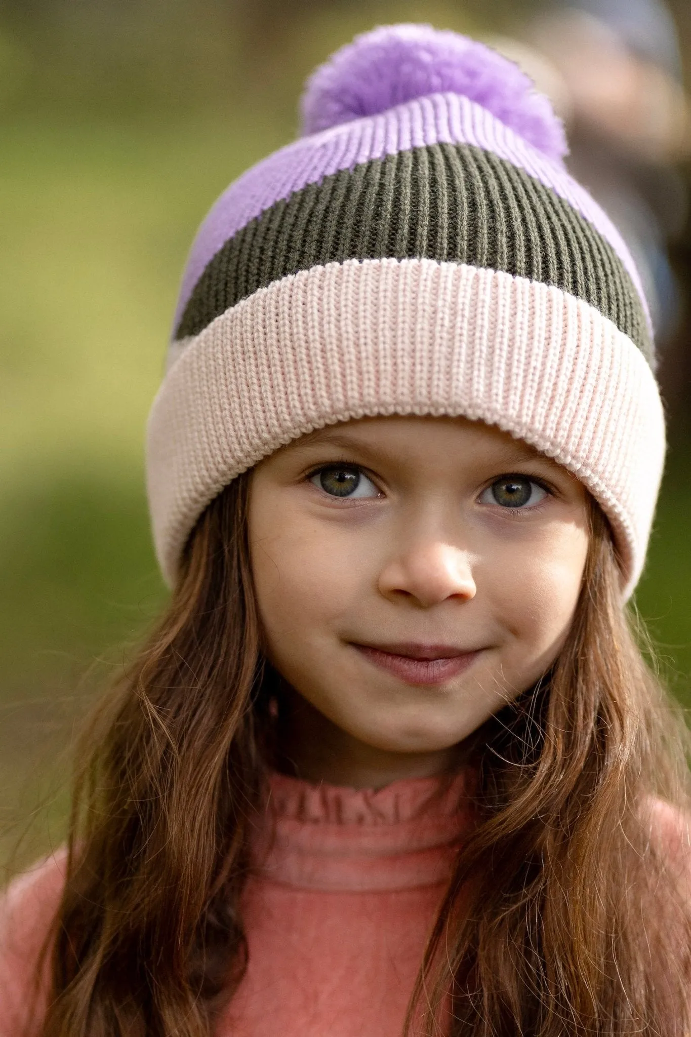 Hidden Valley Merino Beanie Lilac