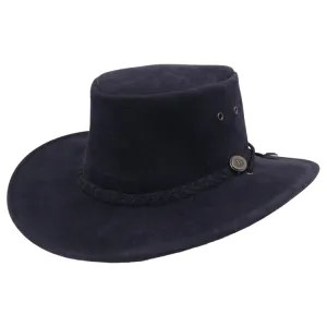 Kakadu Soaka Suede Hat - Navy