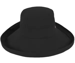 Kooringal Cotton Wide Brim Noosa - Black