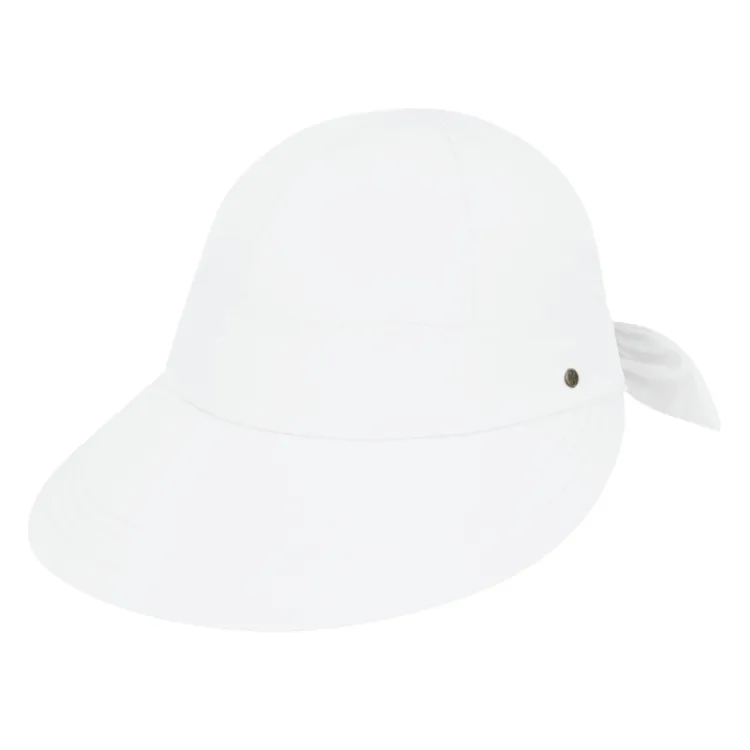 Kooringal Ladies Bow Cap - White