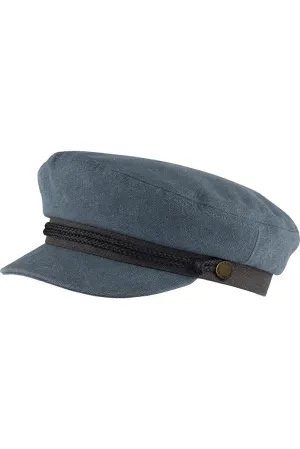 Kooringal Mens Anchor Fishermans Cap - Denim