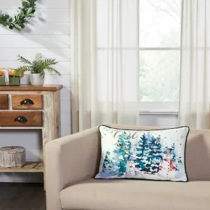 Let It Snow Christmas Pillow