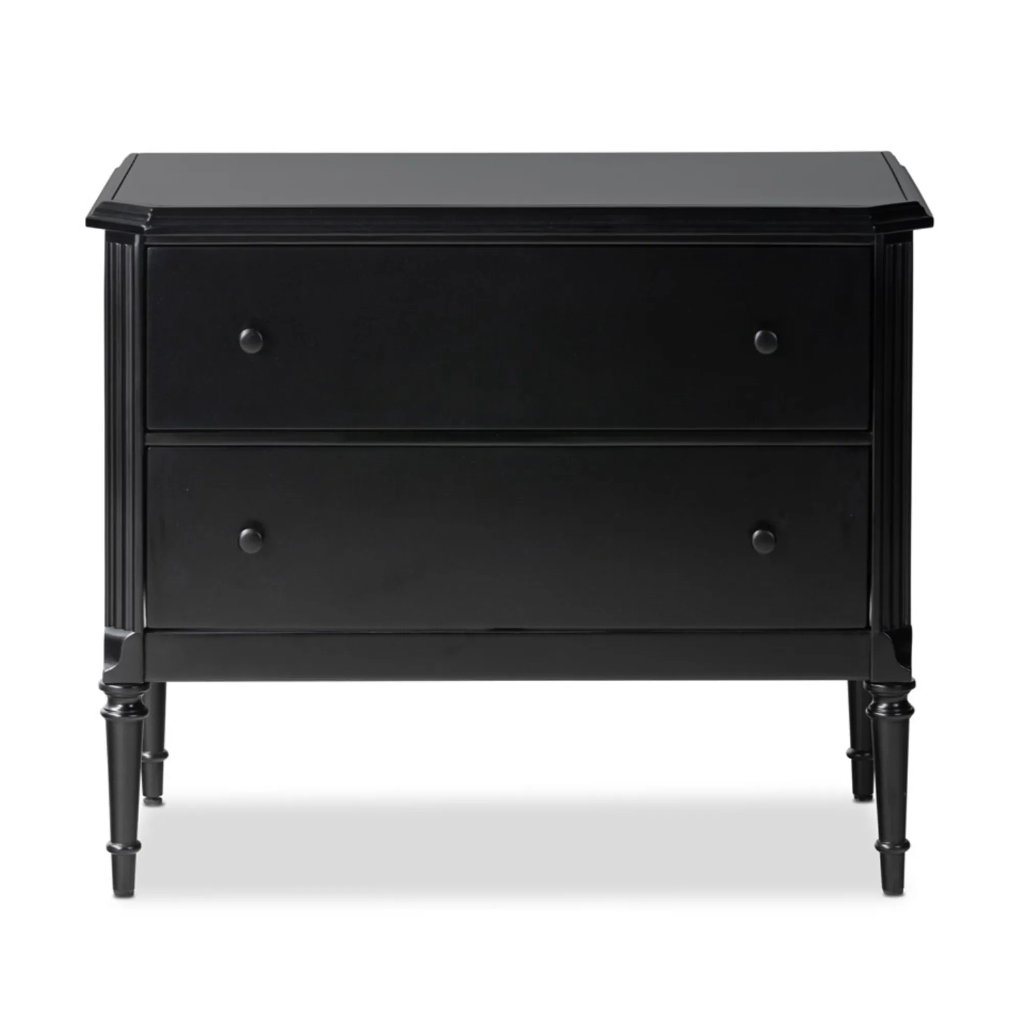 Linden Nightstand- Black