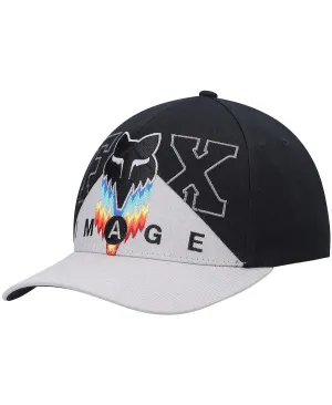 Men's black, gray Relm Flex Fox hat