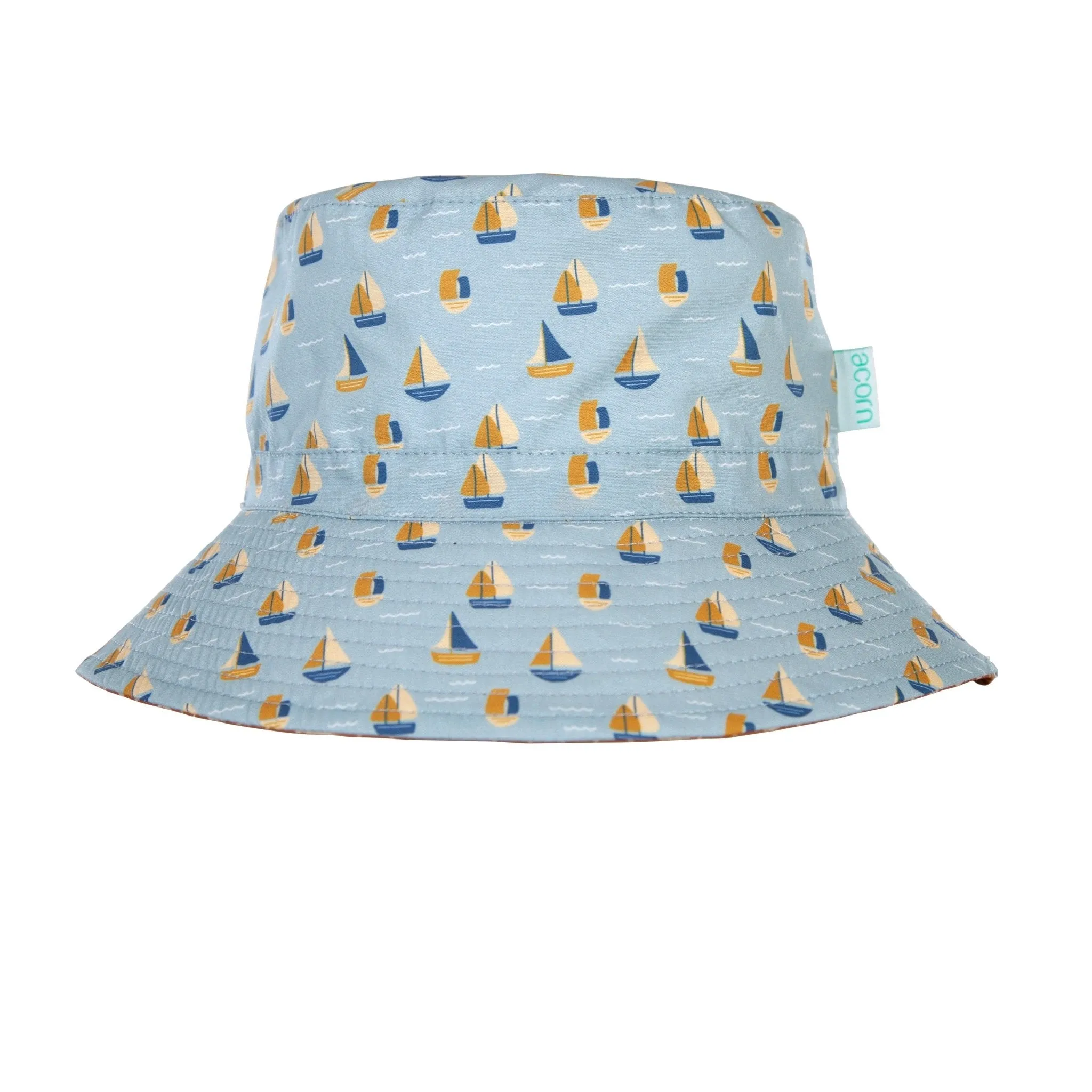 Sail The Bay Wide Brim Bucket Hat