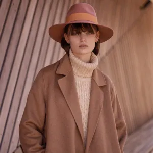 Sarah J Curtis - Terracotta Classic Wool Fedora