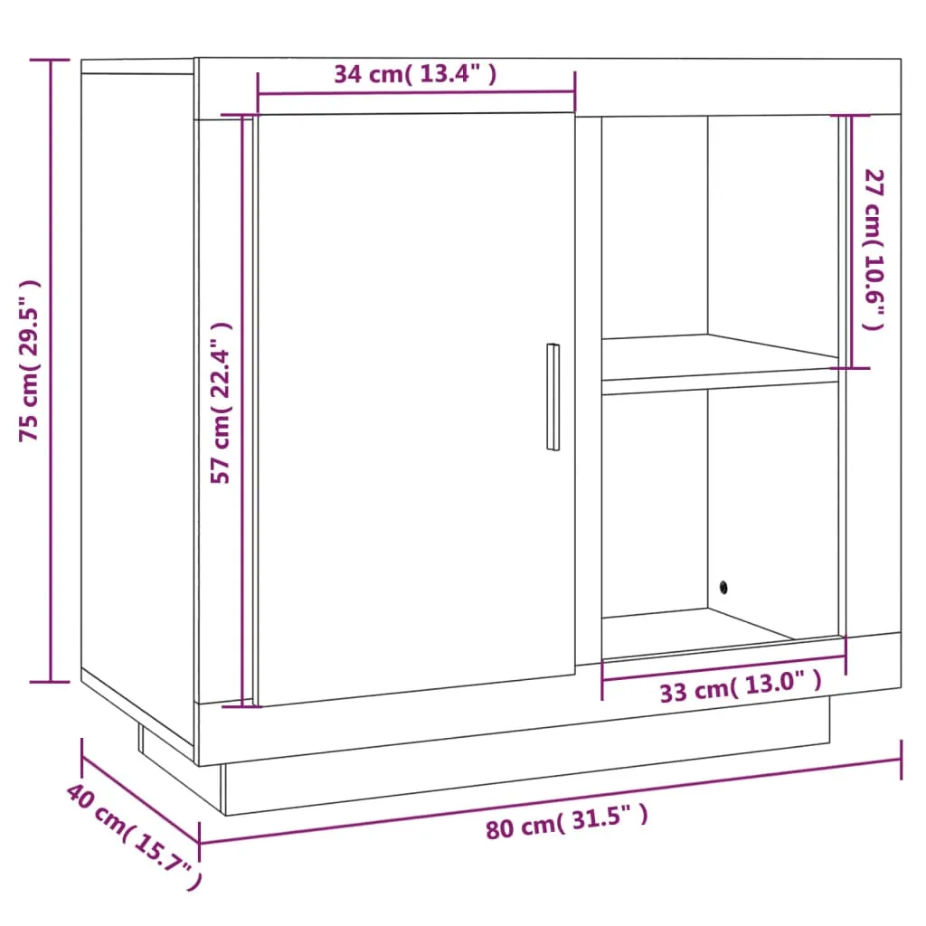 Sideboard White