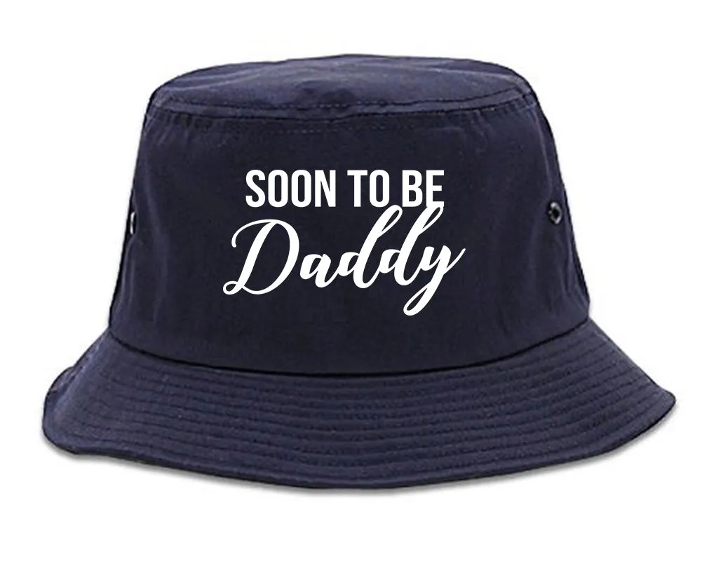 Soon To Be Daddy Pregnancy Announcement Mens Bucket Hat