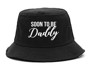 Soon To Be Daddy Pregnancy Announcement Mens Bucket Hat