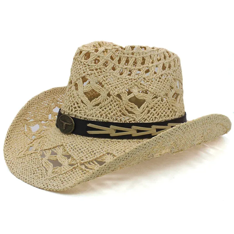 Sunny Days Ahead Straw Western Cowboy Hats