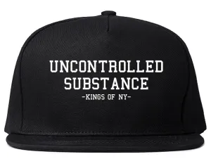 Uncontrolled Substance Snapback Hat Cap