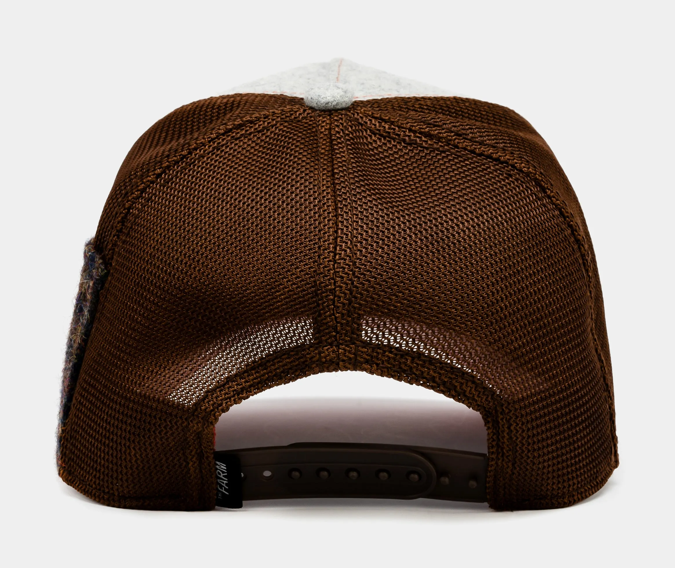 Wise Ass Trucker Mens Hat (Grey/Brown)