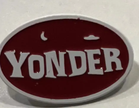 Yonder Retro Logo & YMSB Circle Pins