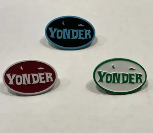 Yonder Retro Logo & YMSB Circle Pins