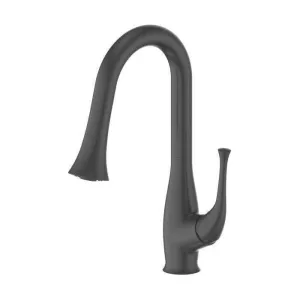 ZLINE Shakespeare Kitchen Faucet in Electric Matte Black, SHK-KF-MB